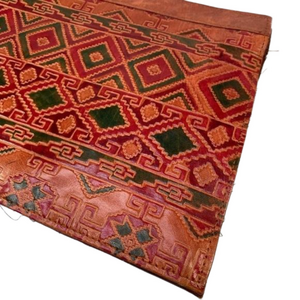 Leather Clutch Southwestern Edge